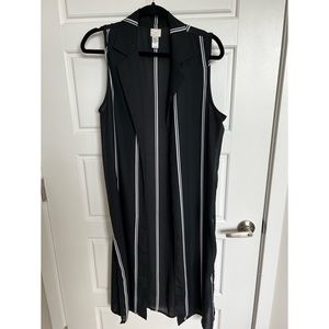 Long sleeveless kimono